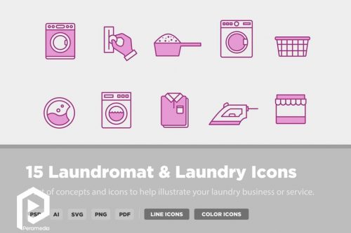 Laundry Laundromat 500x333 - سبدخرید