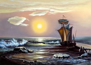 Sailing Boat and Sunset 300x216 - سبدخرید