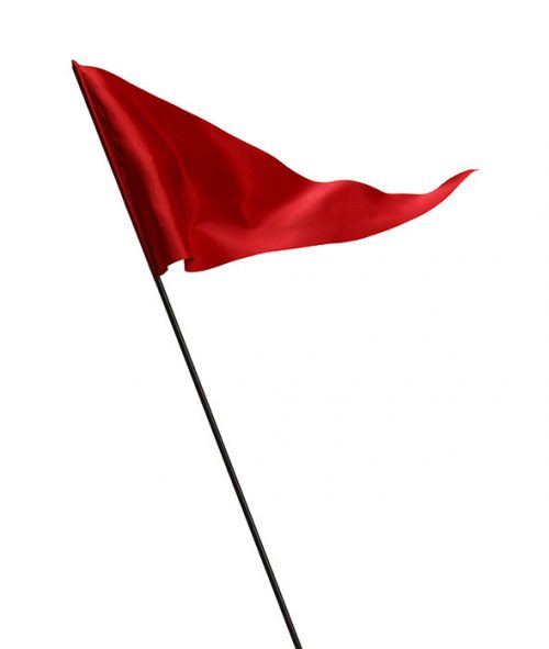 پرچم ساده قرمز